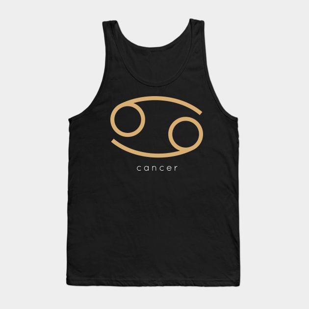 Zodiac Sign Cancer Tank Top by teeleoshirts